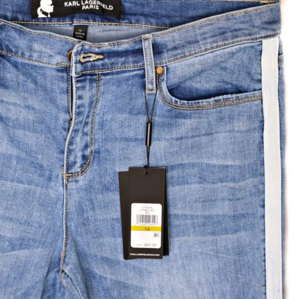 NWT ($89) Karl Lagerfeld Jeans size 14